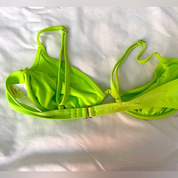 Neon Green Bikini Top - Picture 2 of 2